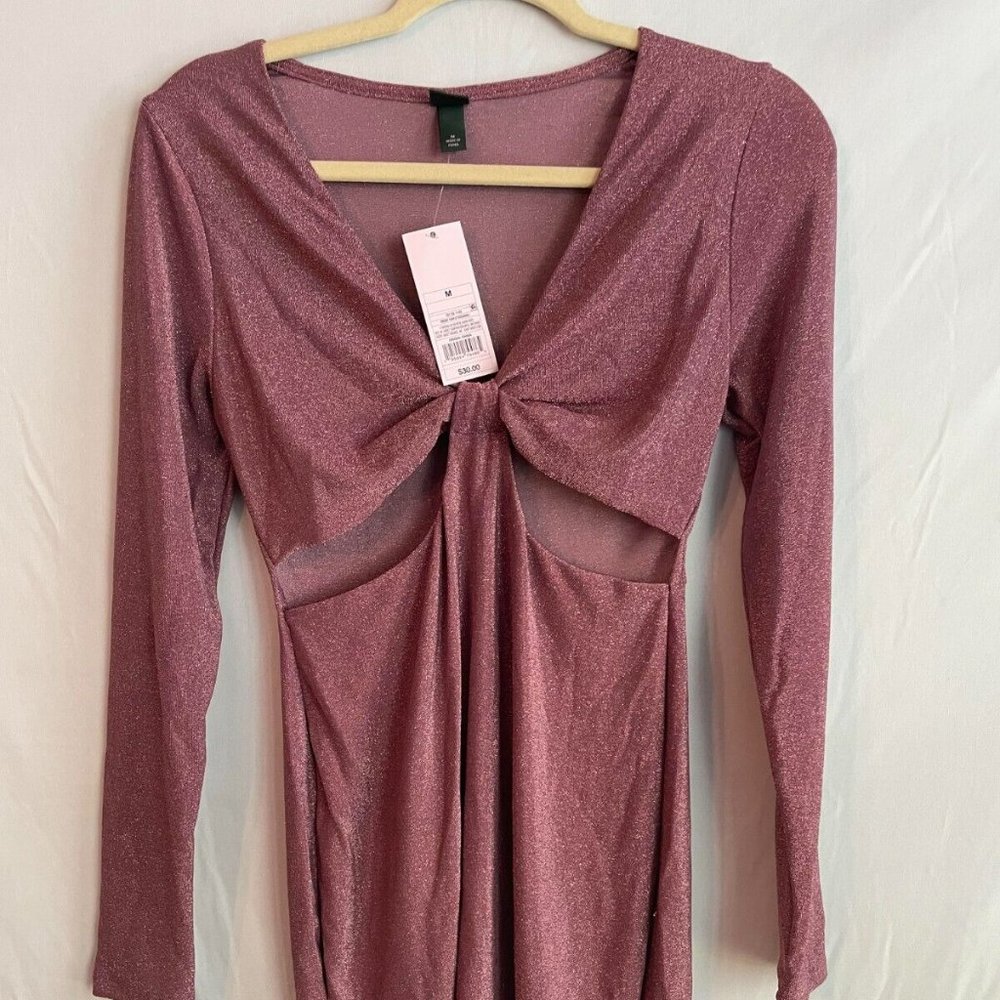 Wild Fable Purple Bodycon Dress Size Medium Juniors